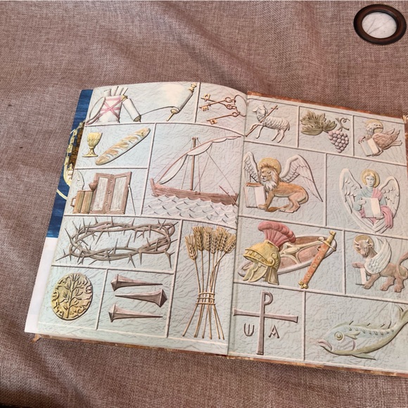 The Children's Bible Illustrated Stories Golden Press Vintage Hardcover 1965 - Picture 6 of 13